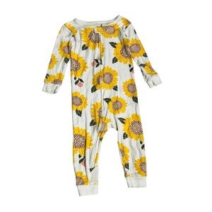 Carter's‎ Yellow Sunflower Kids Footie